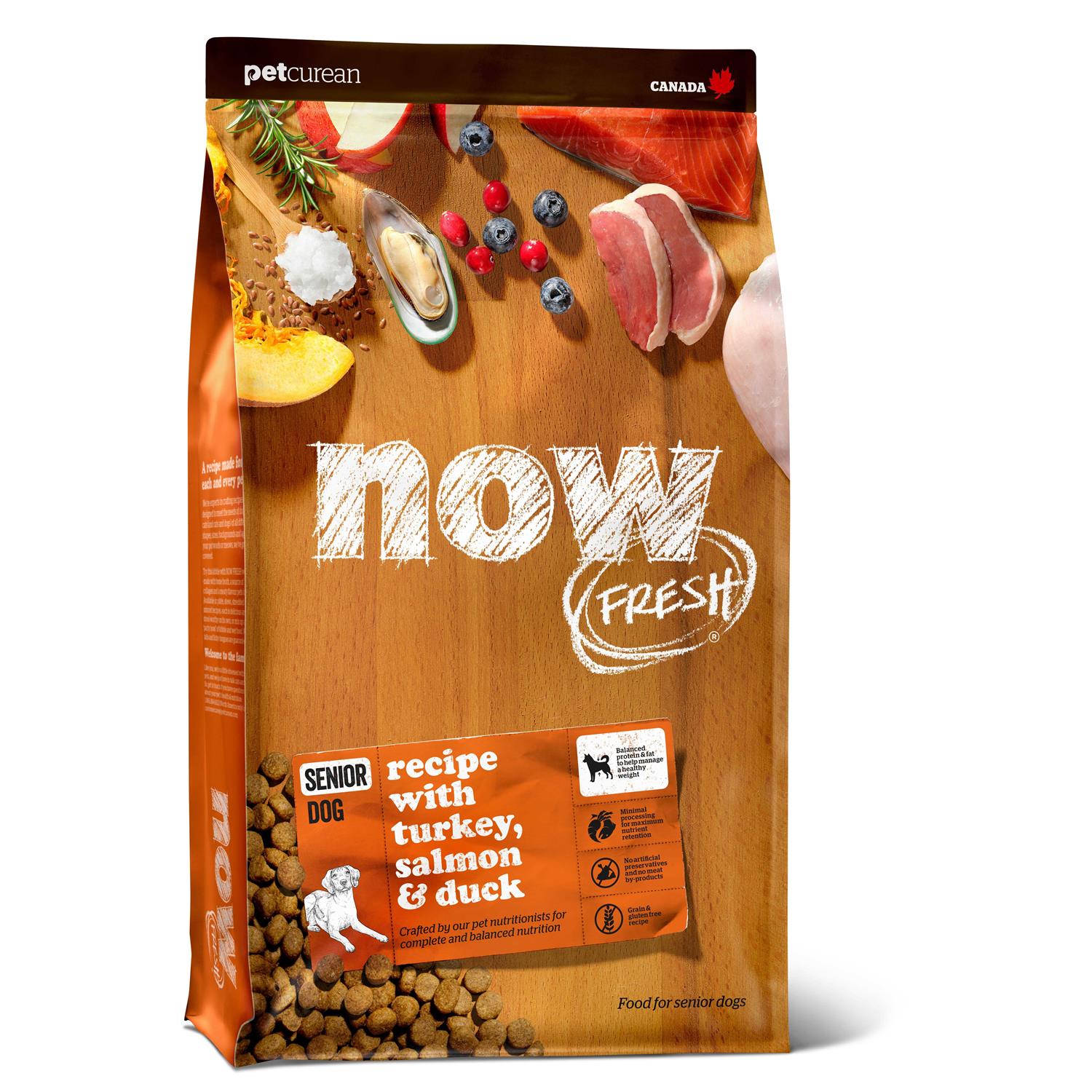 Now Fresh Grain-Free Senior Dry Dog Food - Pet Supplies online store