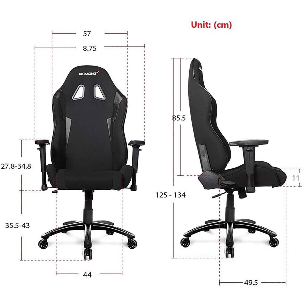 AKRacing America Core Series EX SE Gaming Chair, Carbon Black