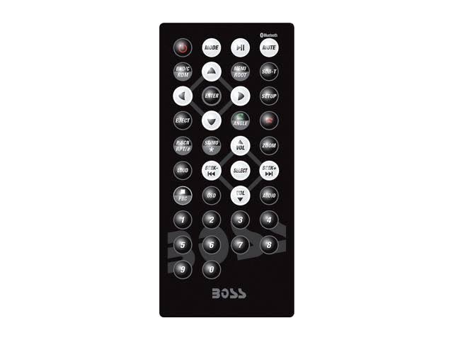 BOSS BV765BLC In-dash DVD Receiver - Display