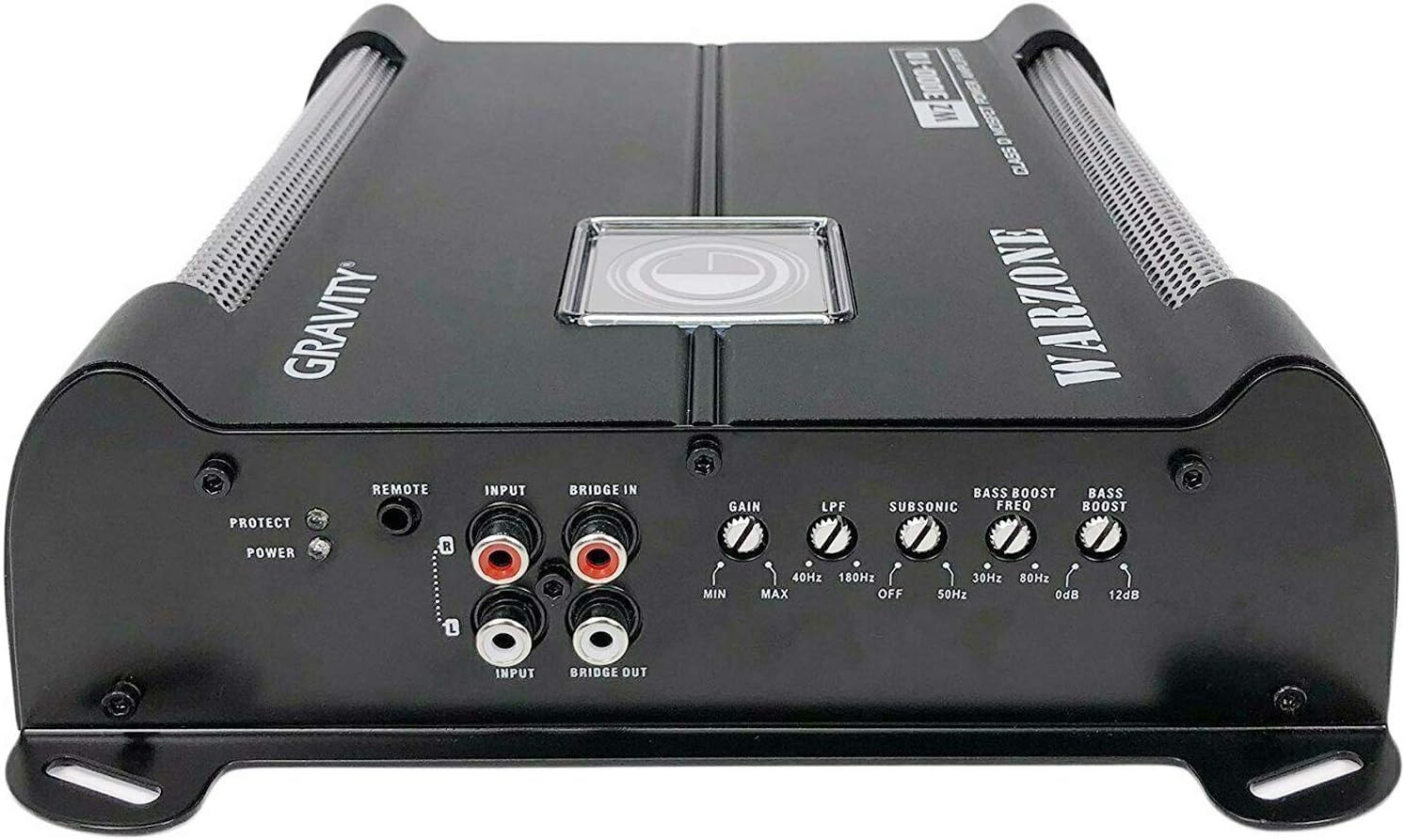 Car Amplifiers - Gravity Audio WZ3000.1D Warzone 3000W Class D Amp 1/2/4 Ohm Stable with Remote Sub Control