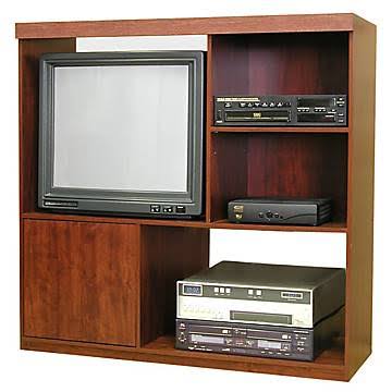 Rush Furniture Americus Entertainment Center, Red