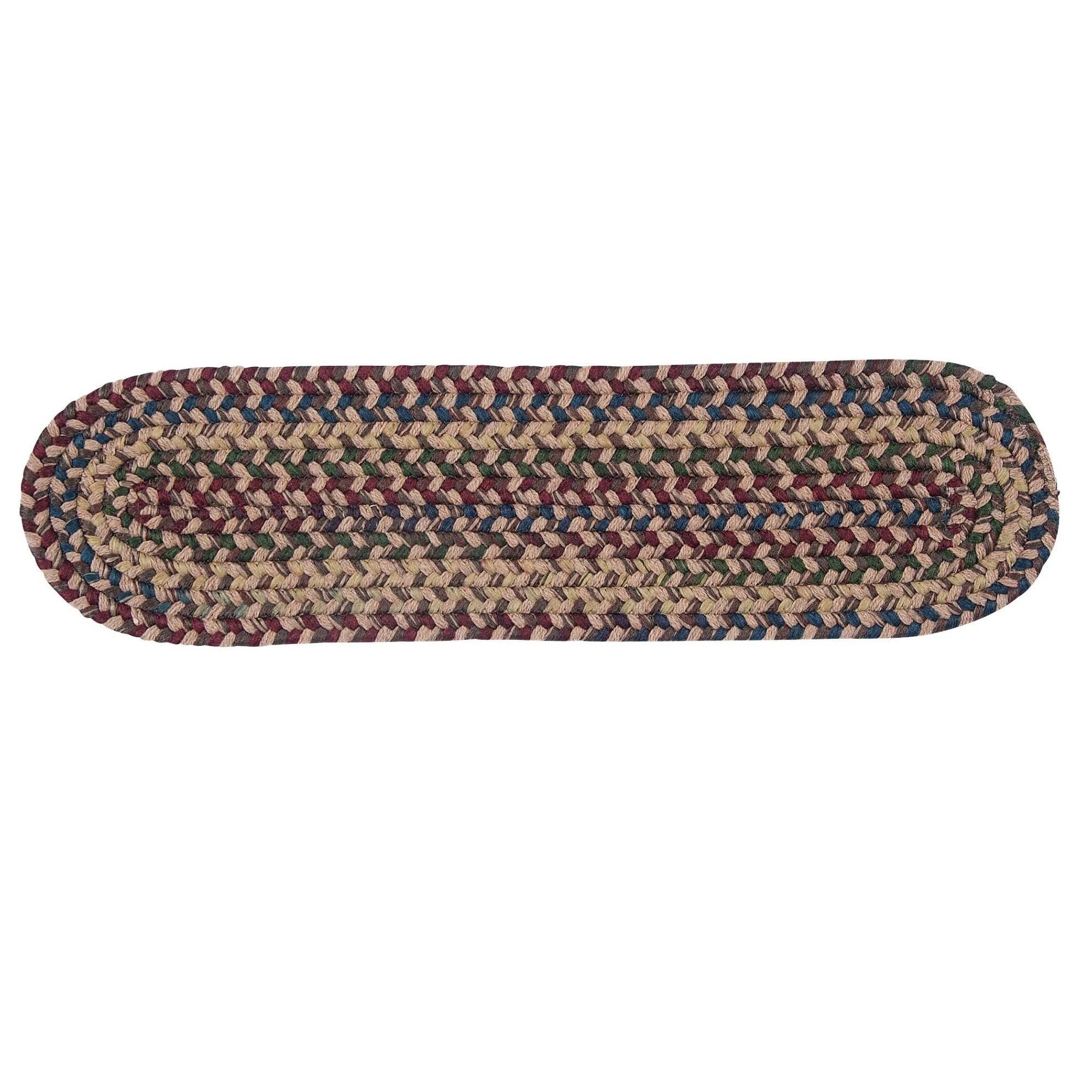 Colonial Mills Mn97a008x028 Midnight - Mocha Stair Tread (Set 13)