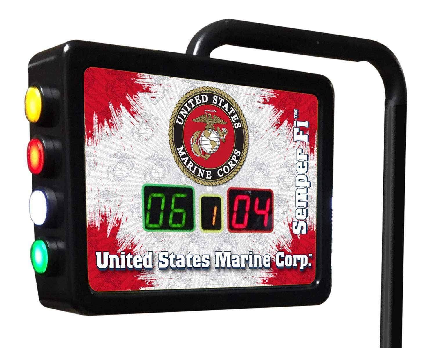 U.S. Marines Electronic Shuffleboard Scoring Unit