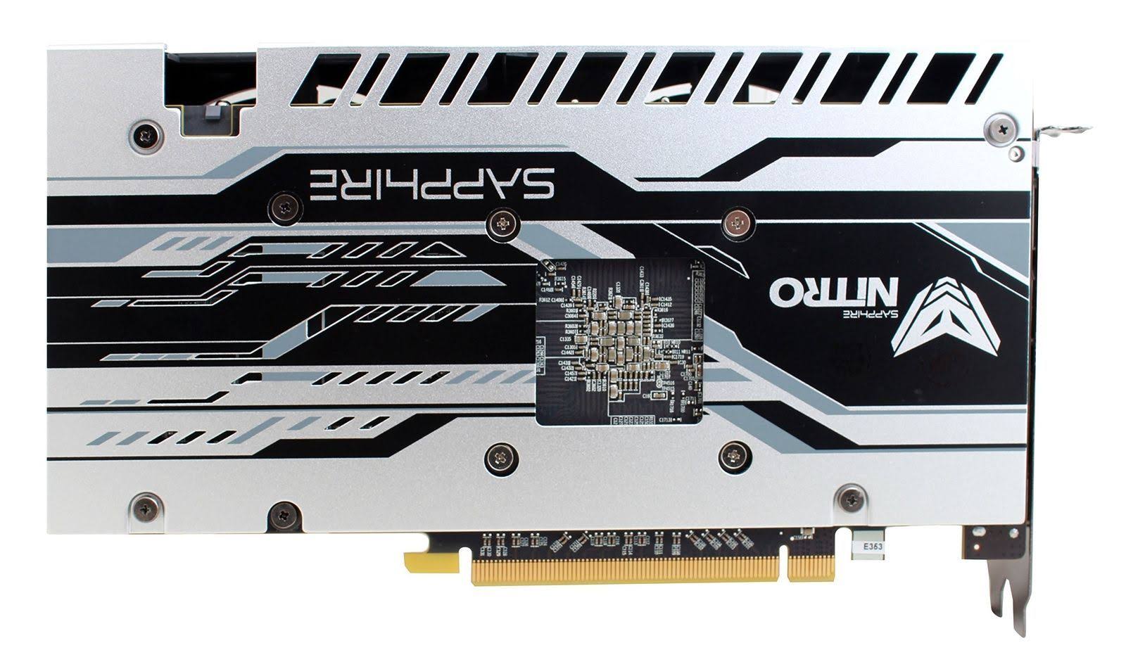 Sapphire 11260-20-20G Nitro Radeon RX 480 8g D5 OC Graphic Card