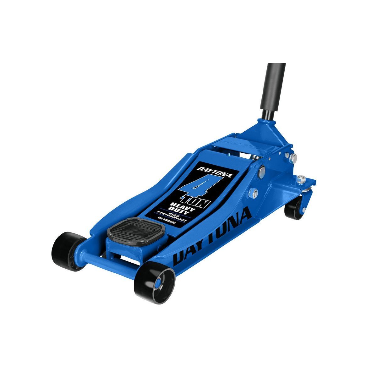 DAYTONA 4 Ton Professional Floor Jack with RAPID PUMP, Blue