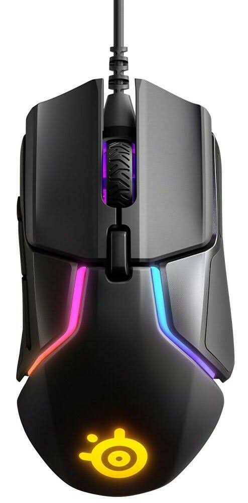SteelSeries Rival 600 Dual Optical Sensor RGB Gaming Mouse - Black