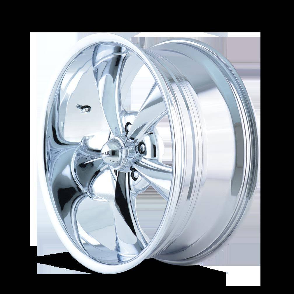 Ridler 695 Chrome 17x8 5-127 0mm 83.82Mm
