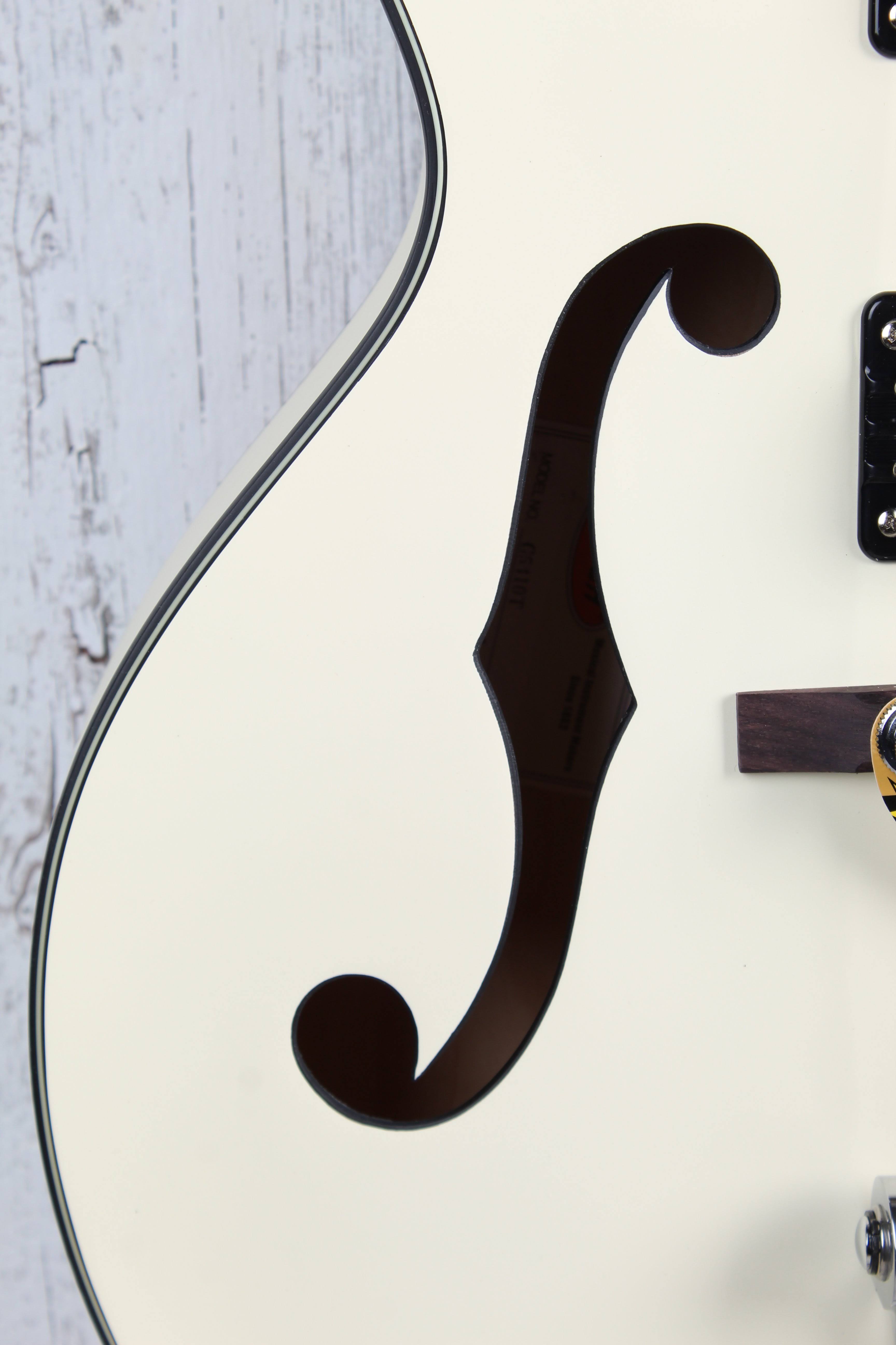 Gretsch G5410T Electromatic Rat Rod Hollow Body Bigsby Matte Vintage White