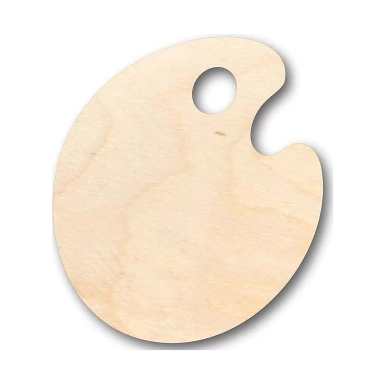 Unfinished Wood Artist Paint Palette Shape - Craft - up to 24" DIY 20" / 1/4"