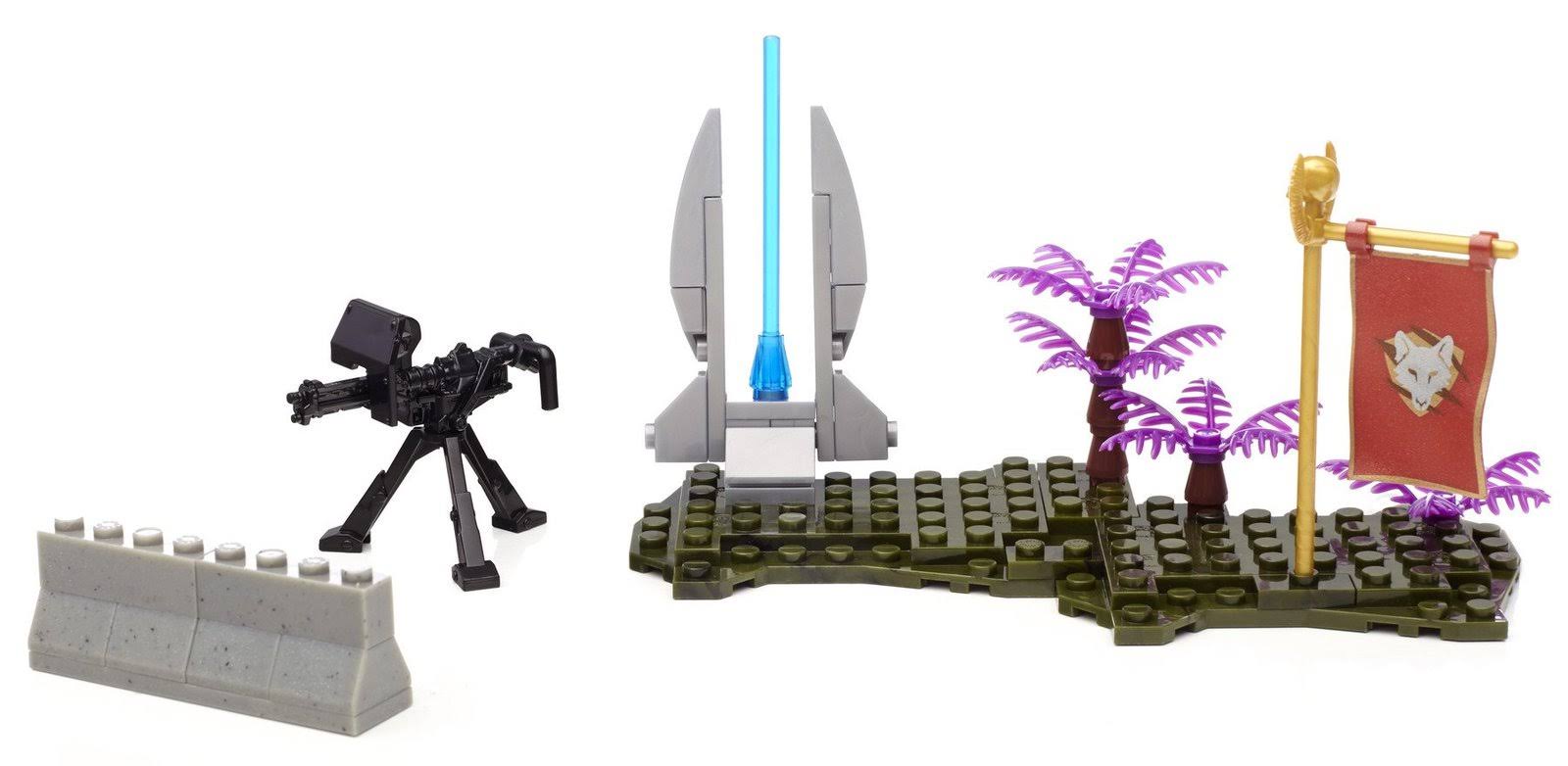 Mega Bloks Halo UNSC Fireteam Crimson Battle Set
