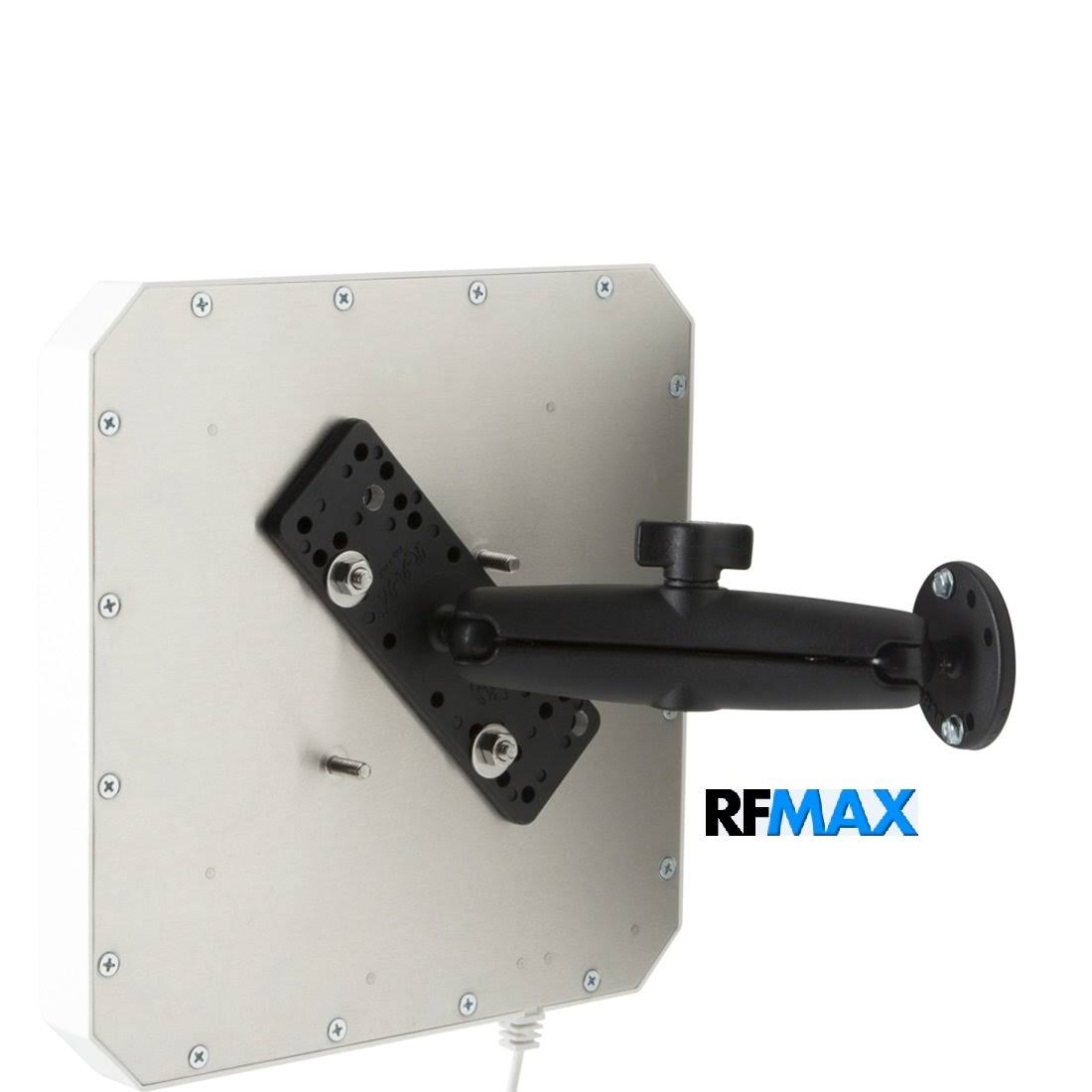 RCPL-902-8-RTM-8: 10x10 inch IP54 LHCP Antenna for FCC RFID Readers: Impinj R420 u0026 Zebra FX7500