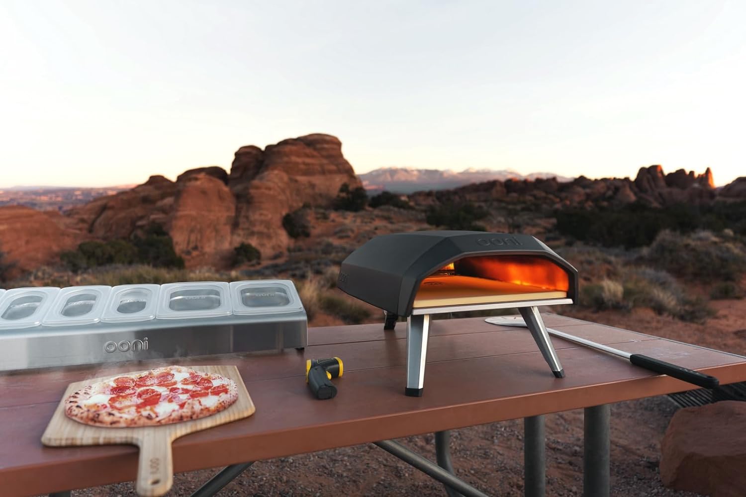 Ooni Koda 12 Gas Pizza Oven – 28mbar Propane Outdoor Pizza Oven, Portable Pizza Oven For Fire and Stonebaked 12 Inch Pizzas, With Gas Hose & Regulator, Countertop Pizza Maker, Outdoor Pizza Cooker