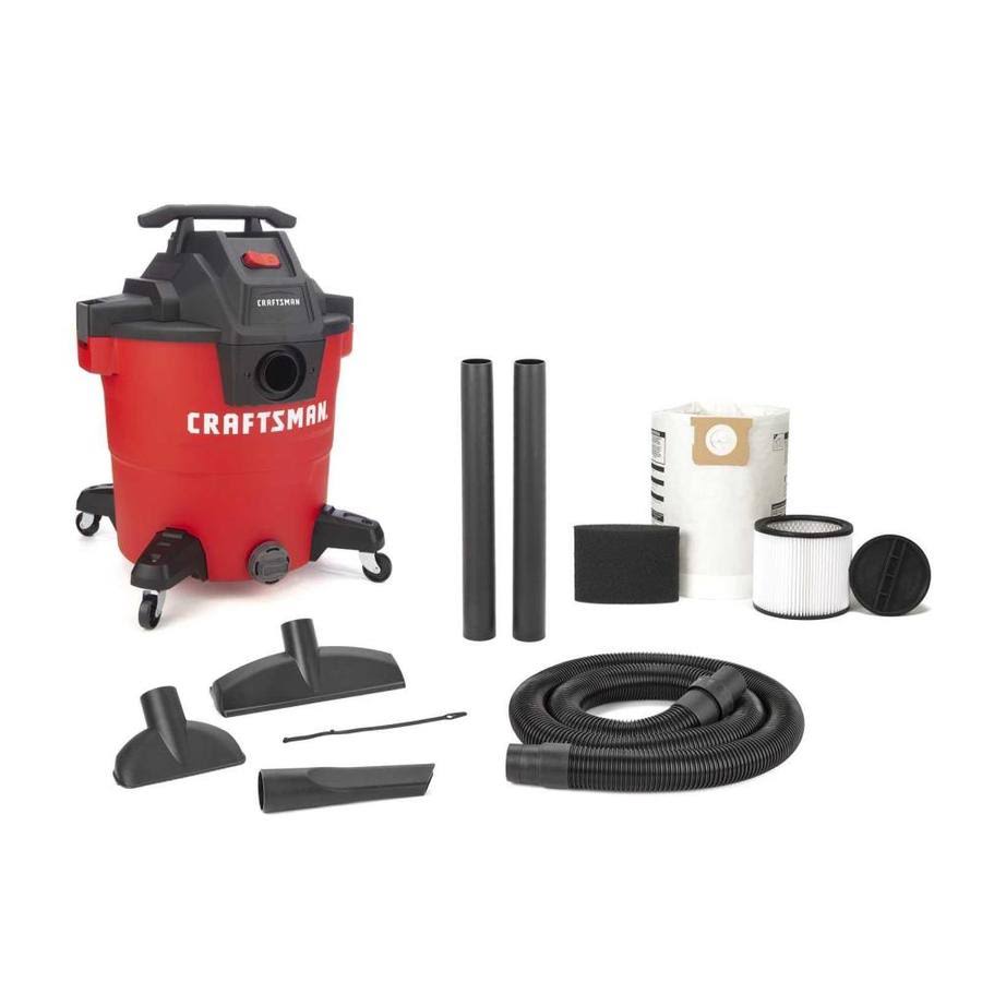 Craftsman 16-Gallon 6-HP Portable Wet/Dry Shop Vacuum 7661611