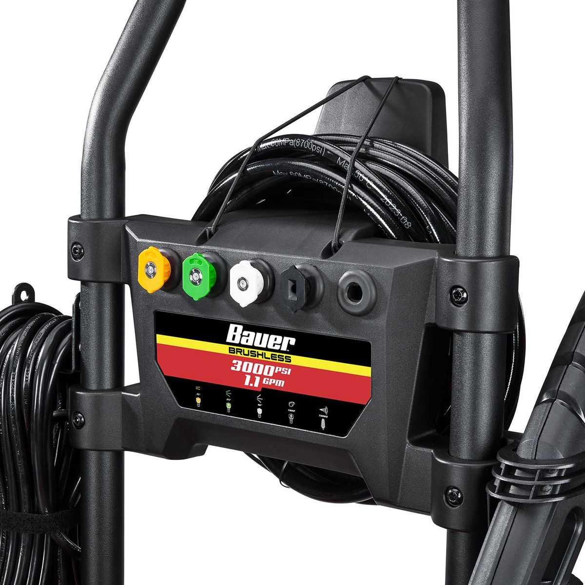 BAUER 3000 PSI, 1.1 GPM Brushless Max Performance Electric Pressure Washer