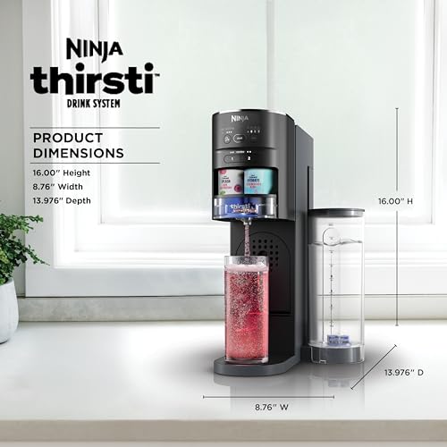 Ninja Thirsti Drink System, Soda Maker
