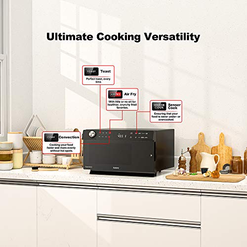 Galanz GTWHG12S1SA10 4-in-1 ToastWave with TotalFry 360, Convection, Microwave, Toaster Oven, Air Fryer