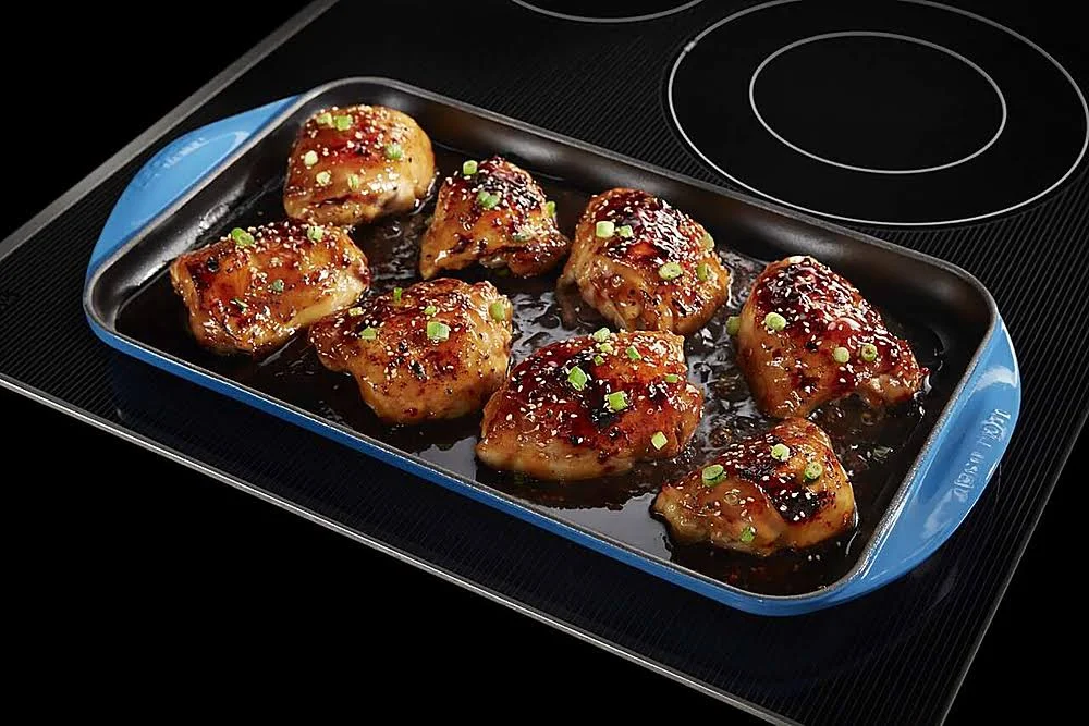 Maytag MEC8830HS 30-Inch Electric Cooktop with Reversible Grill and Griddle Stainless Steel