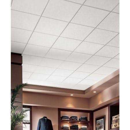 Armstrong Ceiling Tile 1772 24 in x 24 in Square Lay-in - Shop Hardware Tools Online Store