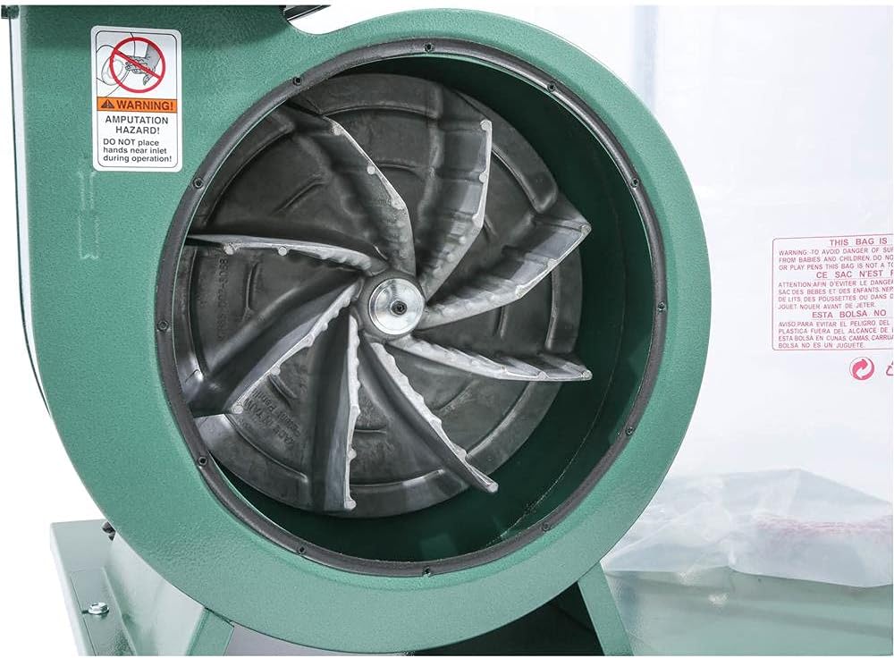Grizzly Industrial G1028Z2-1-1/2 HP Portable Dust Collector
