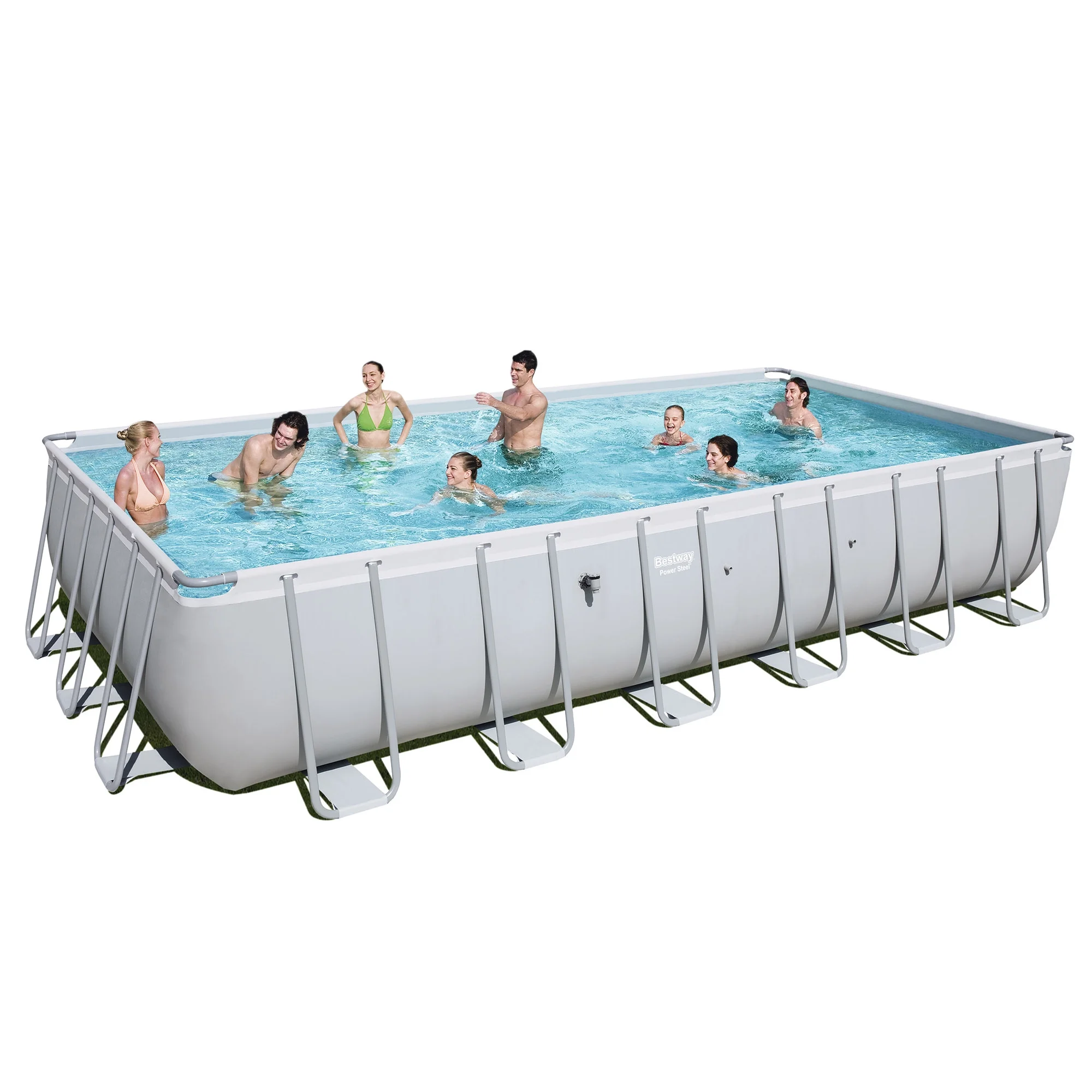Bestway 56542E 24' x 12' x 52" Frame Above Ground Swimming Pool Set