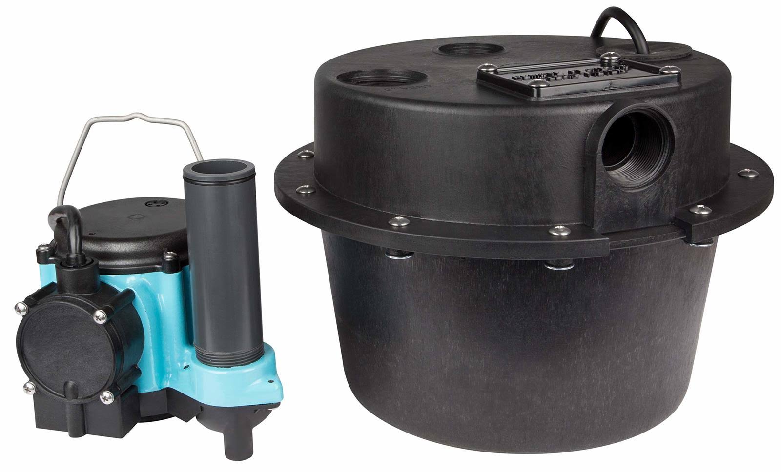 Little Giant 506065 WRSC-6 Compact Drainosaur 0.3 HP Water Removal Pump System