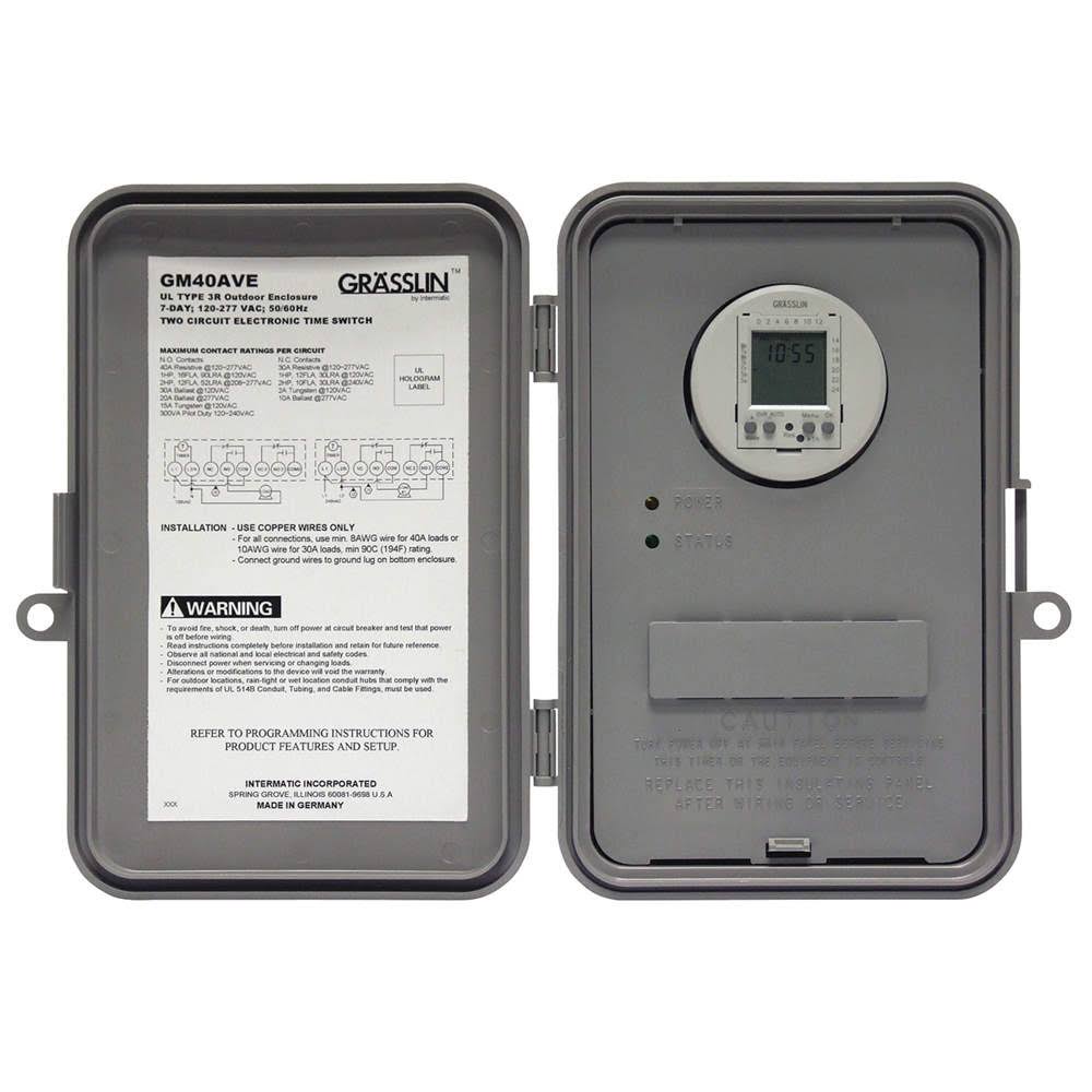 Intermatic Gm40Ave 24-Hour/7-Day Electronic Switch