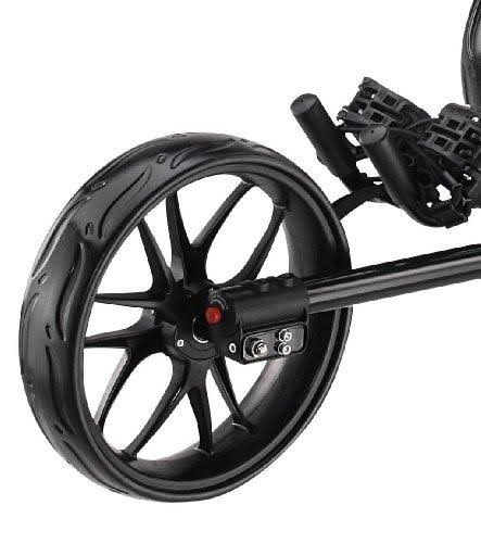 CaddyTek CaddyLite 15.3 V2 Golf Push Cart, Black
