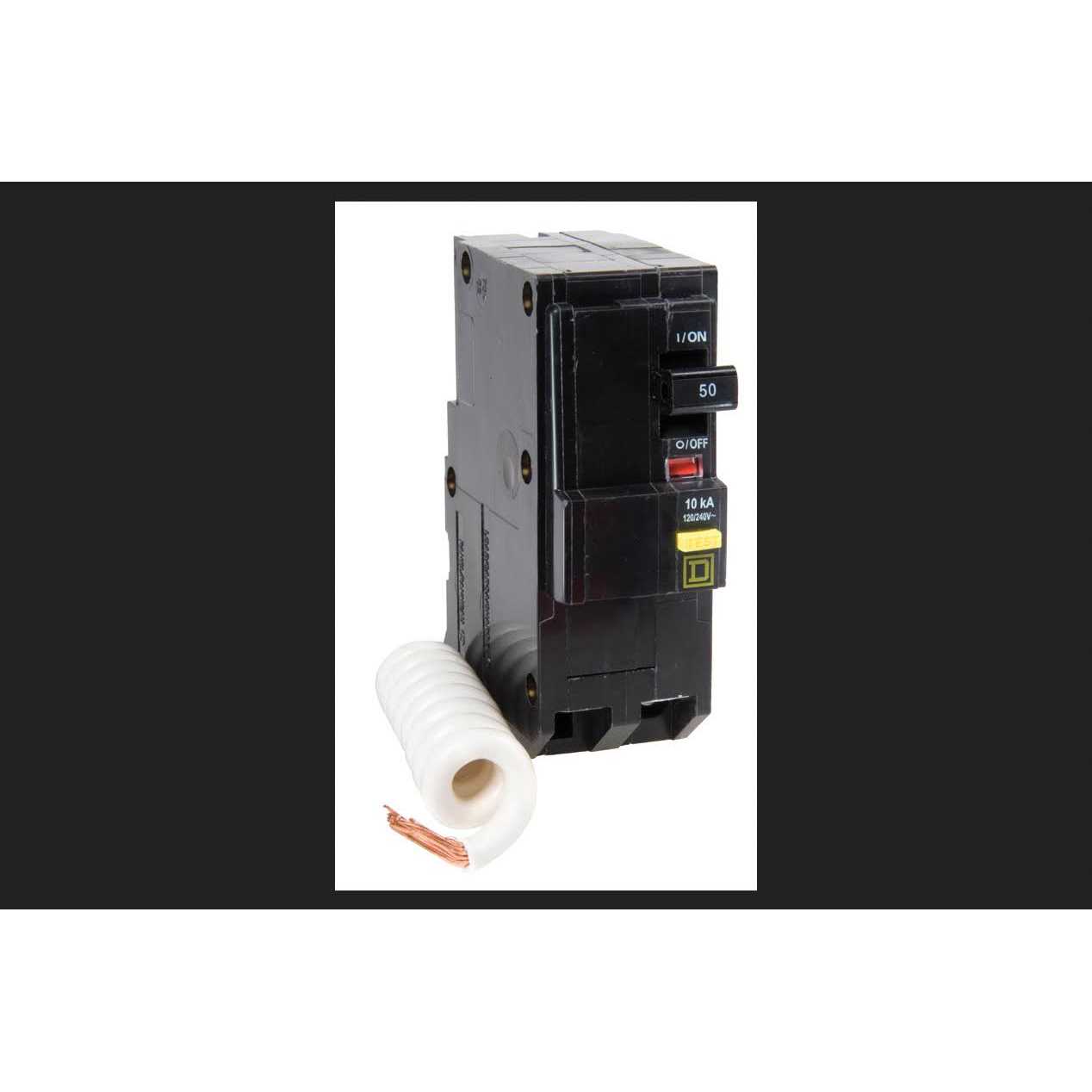 Square D QO 50-Amp 2-Pole GFCI Circuit Breaker - Shop Hardware Tools Online Store