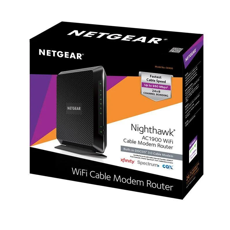 Netgear Nighthawk Dual Band Ac1900 Cable Modem Router