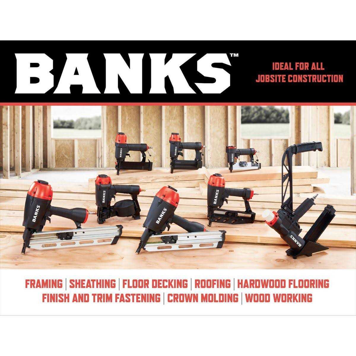 Banks 21 Framing Nailer - Shop Hardware Tools Online Store