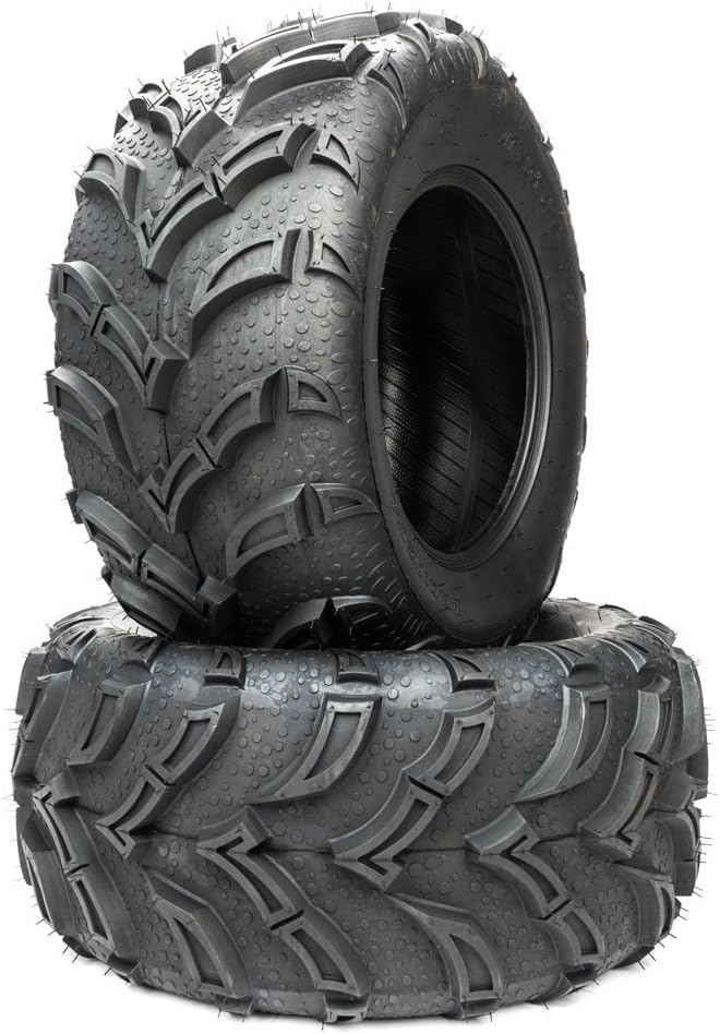 MILLION PARTS 2 ATV/UTV Tires 25x10-12 25x10x12 Rear 6PR