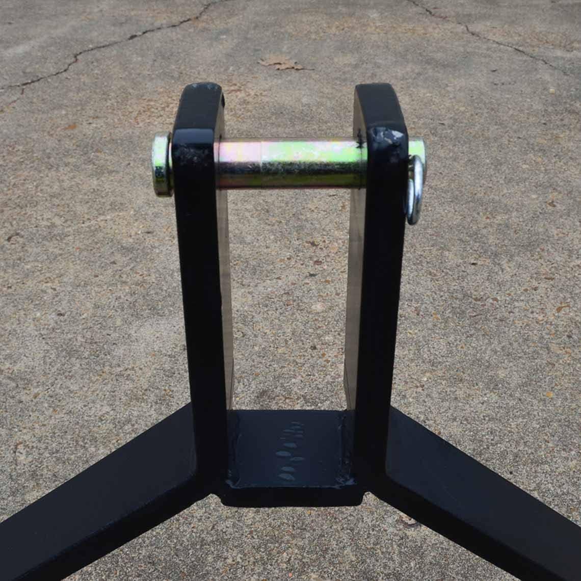 Titan Attachments Tractor Drawbar Trailer Hitch Cat 1, 3 Point Quick Hitch Compatible