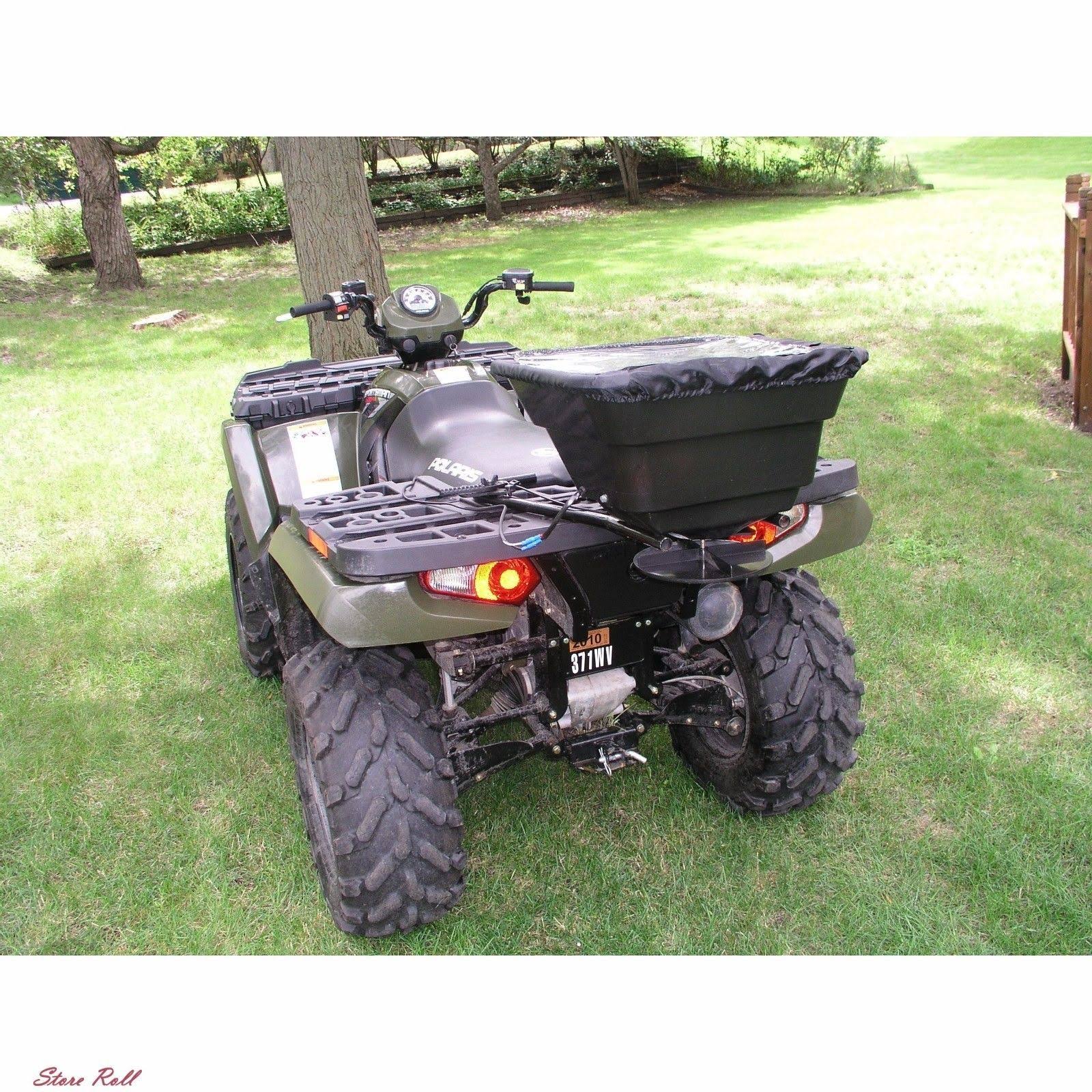Field Tuff 12V ATV Broadcast Seed and Fertilizer Spreader