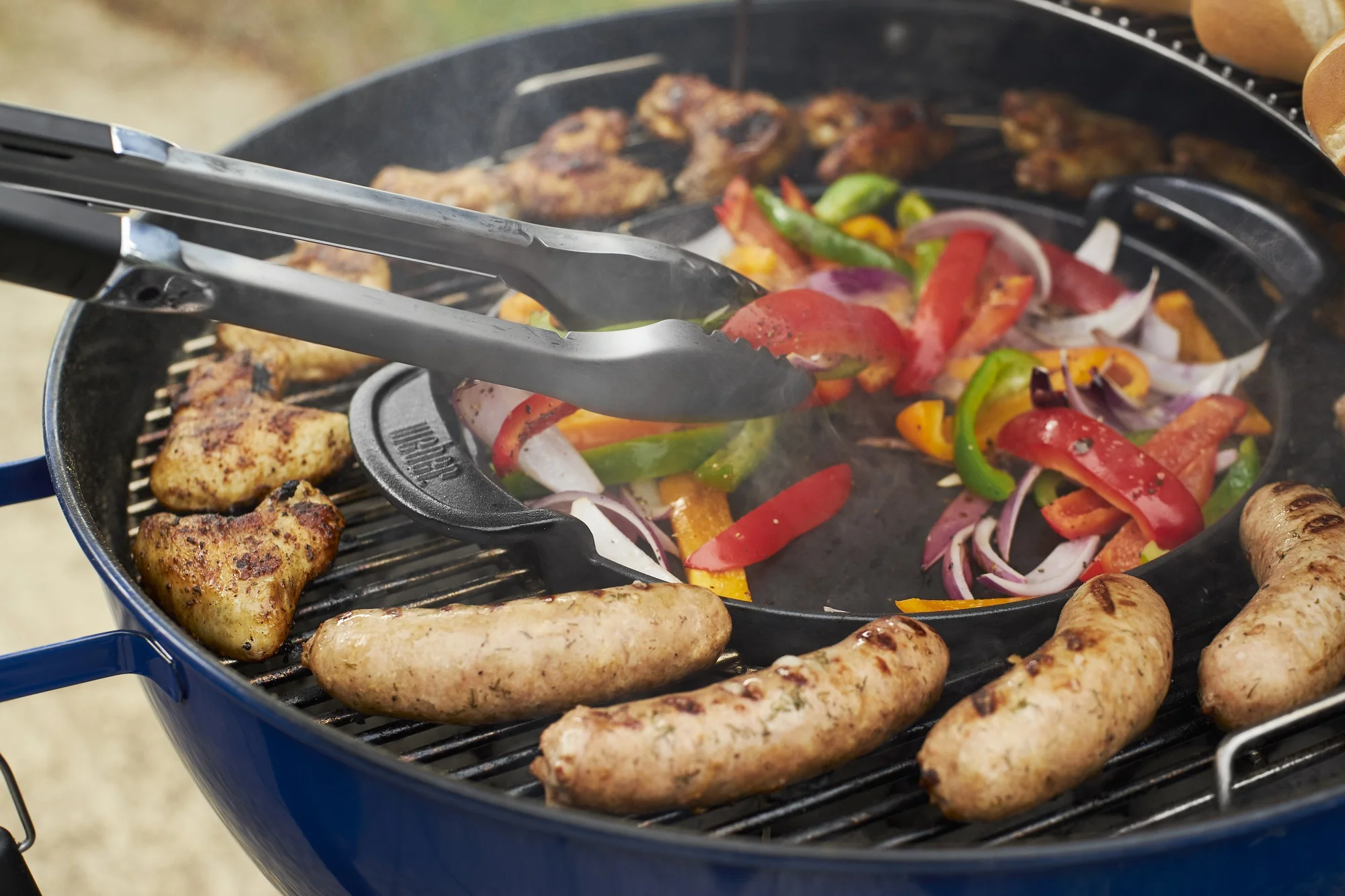 Weber Master-Touch 22" Charcoal Grill, Deep Ocean Blue