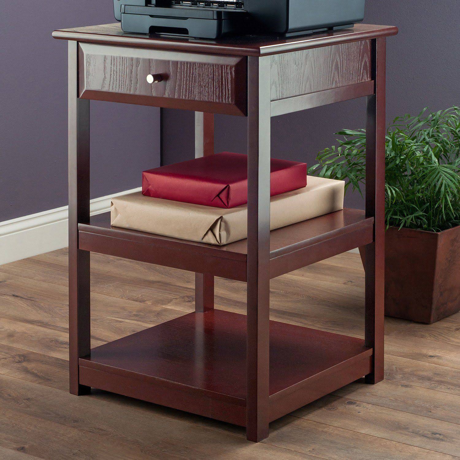 Winsome Delta Printer Table Walnut