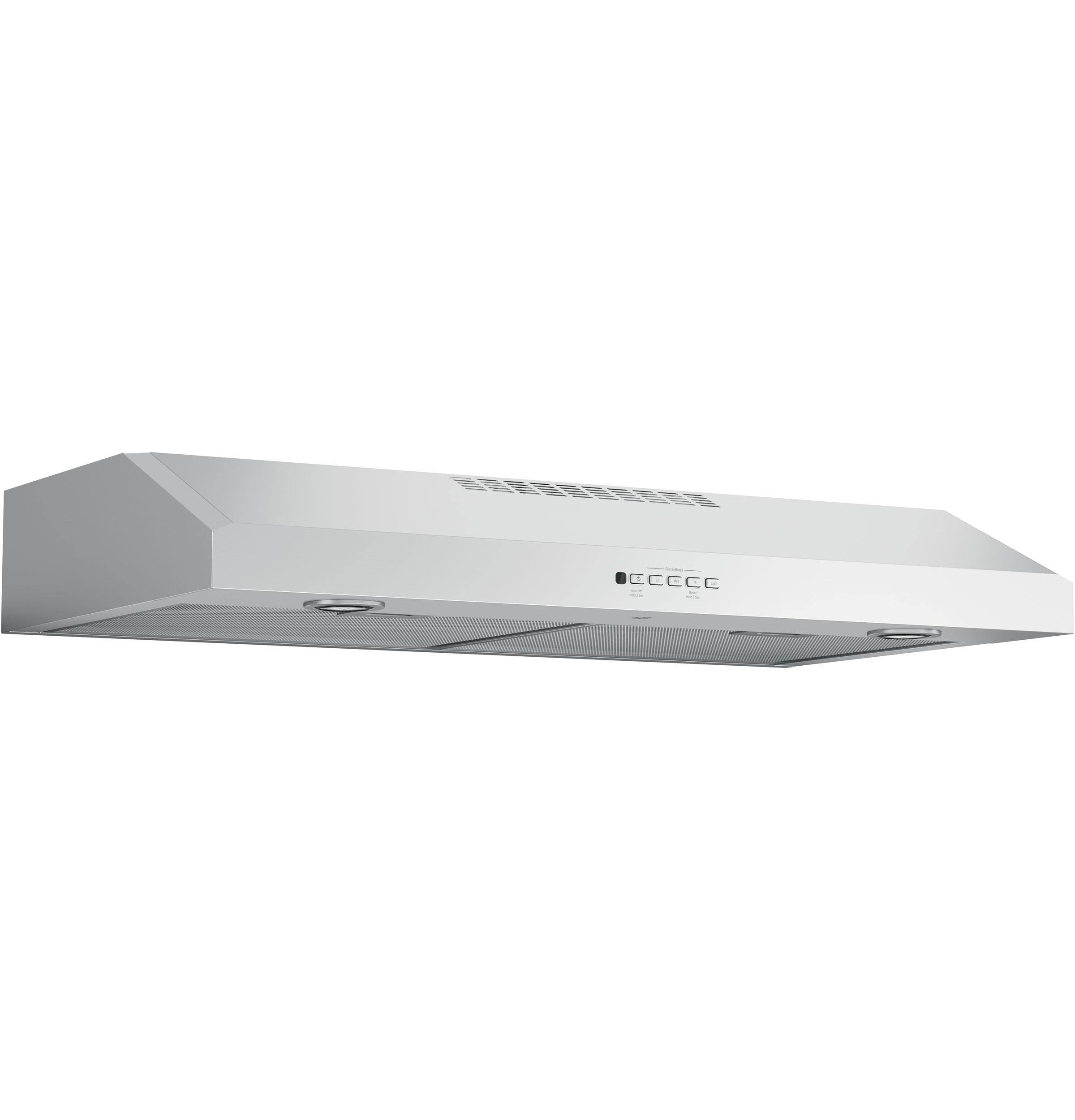GE JVX5360SJSS 36 inch Stainless Under Cabinet Range Hood