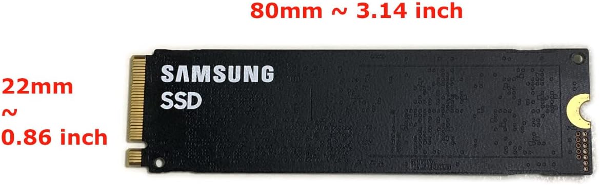 Samsung SSD 2TB PM9A1 M.2 2280 80mm MZVL22T0HBLB NVMe PCIe 4.0 Solid State Drive for Dell HP Lenovo Laptop Desktop Ultrabook
