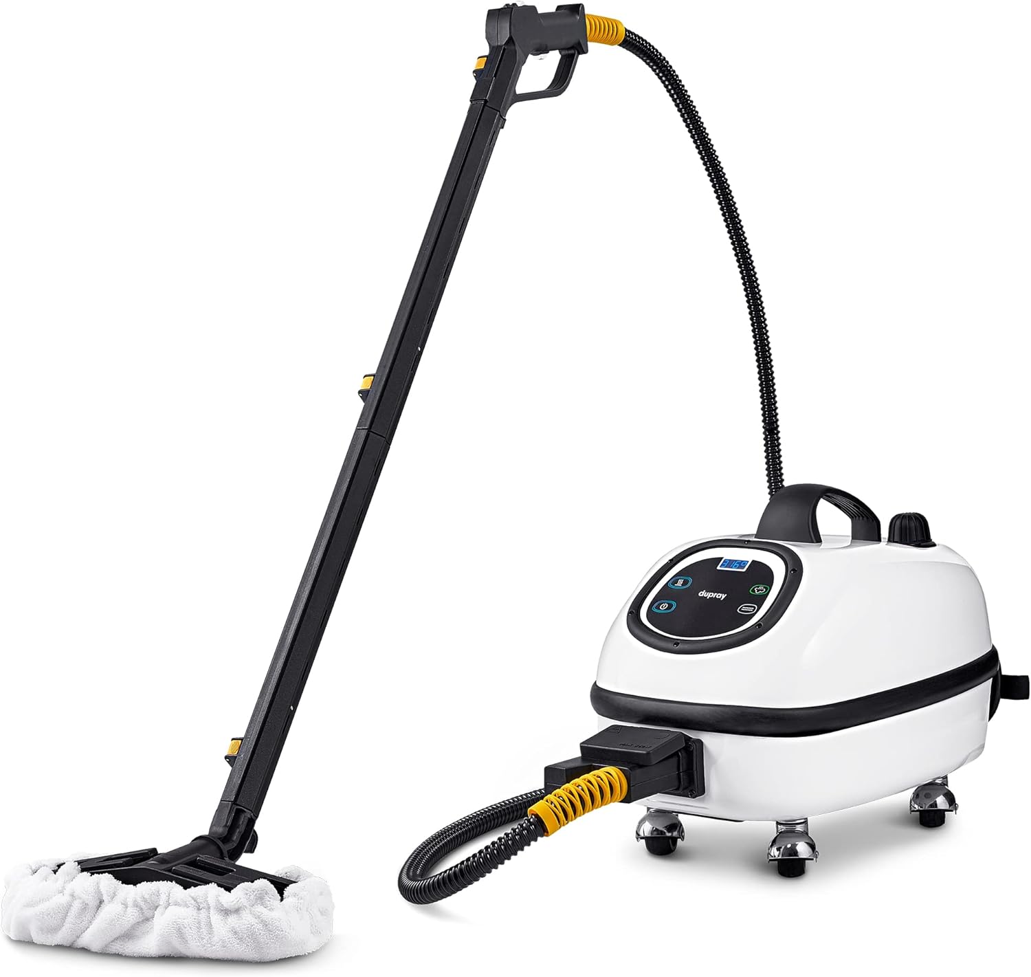 Dupray Tosca Steam Cleaner Commercial Steamer Made in Italy for High End Professional or Home Cleaning and Disinfection