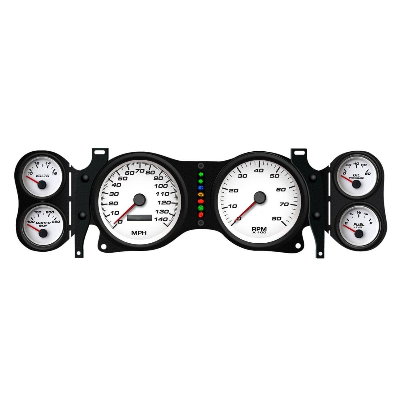 New Vintage USA 01670-03 Performance Series Gauge 70-78 Camaro Panel Kit