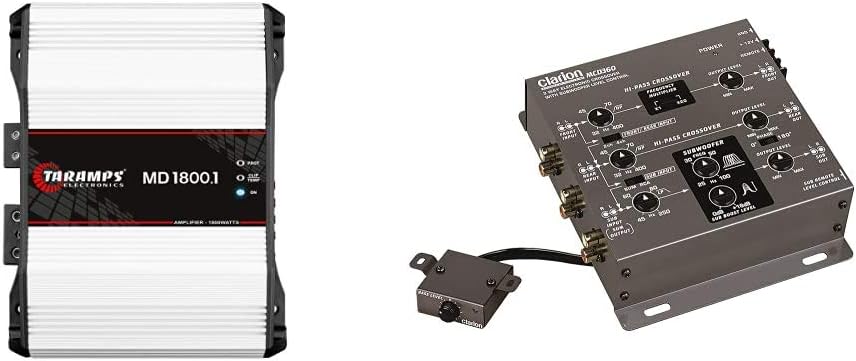 Taramp's MD 1800.1 1 Ohm 1800 Watts Class D Full Range Mono Amplifier