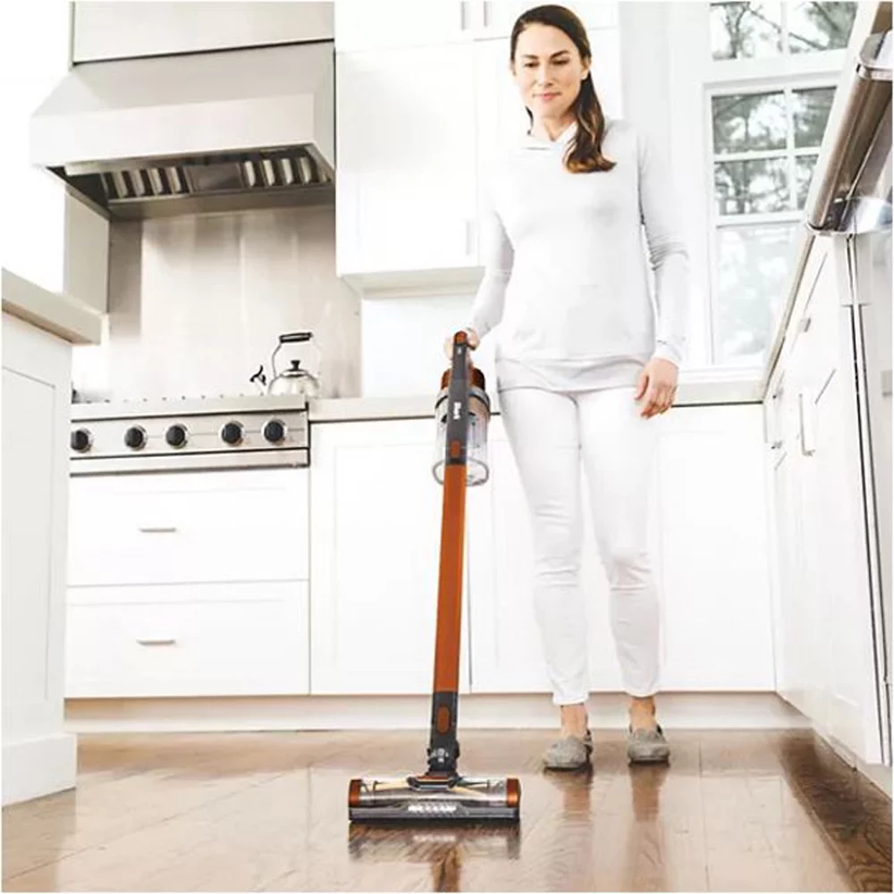 Restored Shark IZ142 Impact Pet Pro Cordless Vacuum with Zero-M Orange (Refurbished)