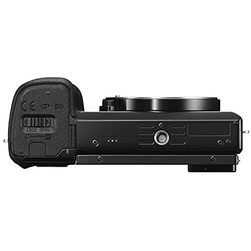Sony Alpha a6000 Mirrorless Digital Camera with 16-50 mm Lens, 24 MP (White)