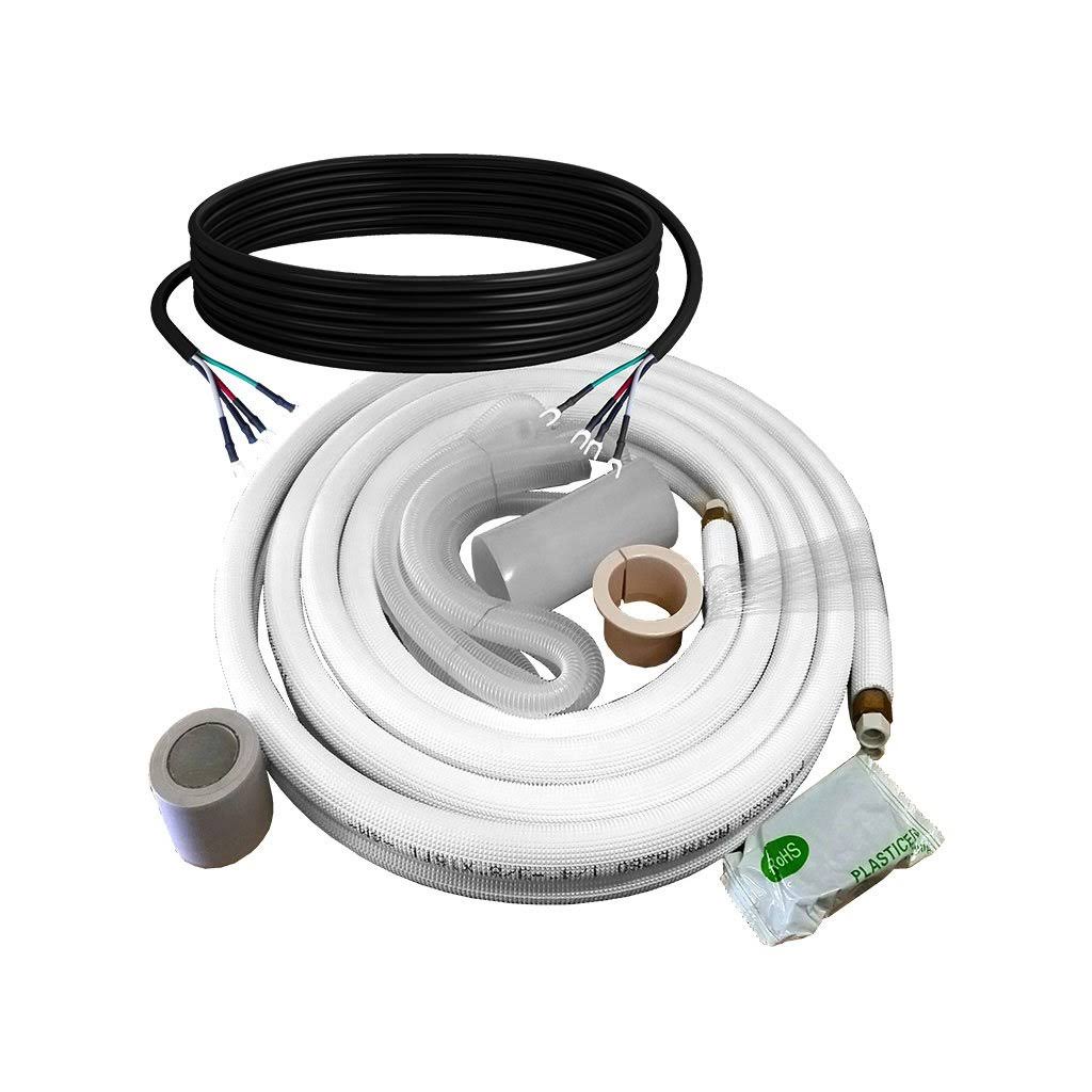 Copper PIPING Kit for Mini Split Installation 1/4 - 3/8 / 50 ft