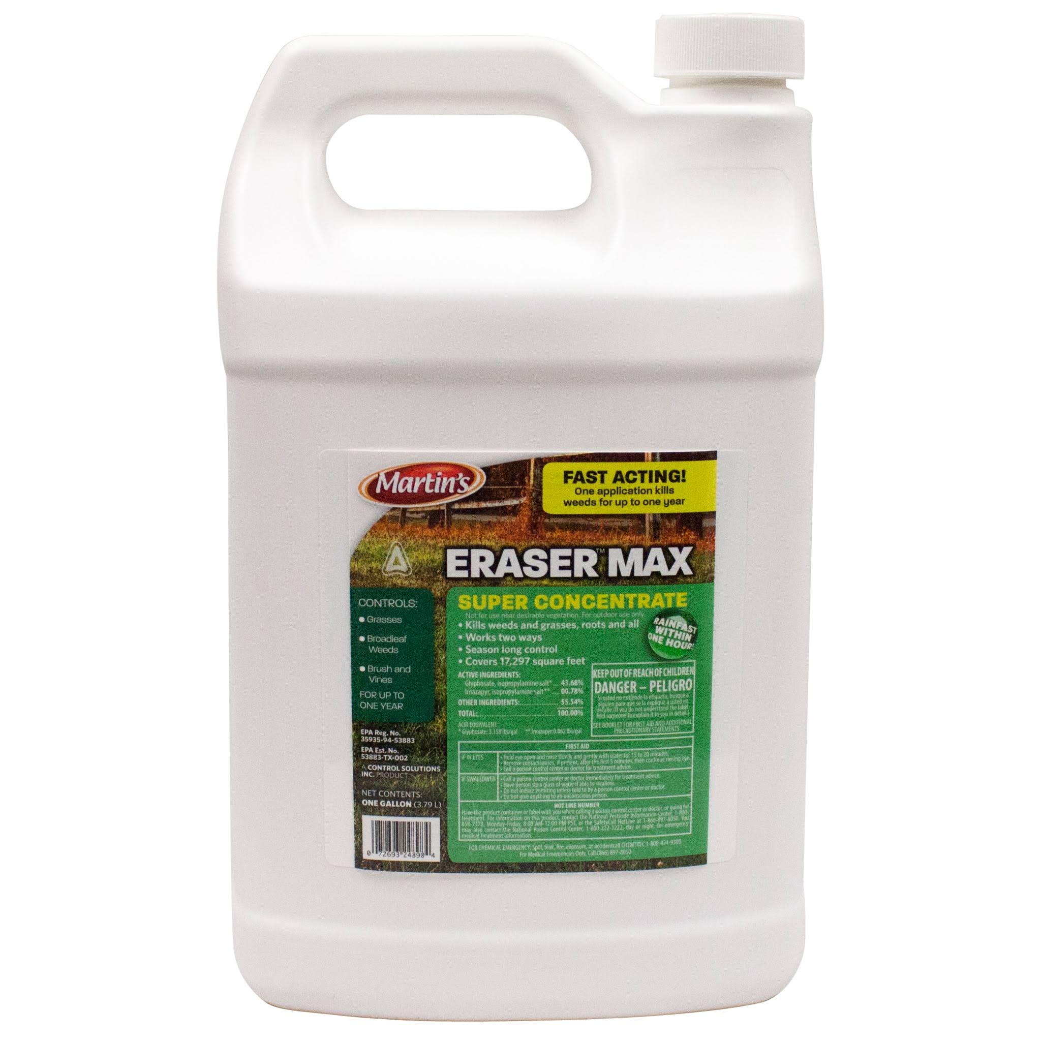 Eraser Max Super Concentrate Herbicide - 1 Gallon