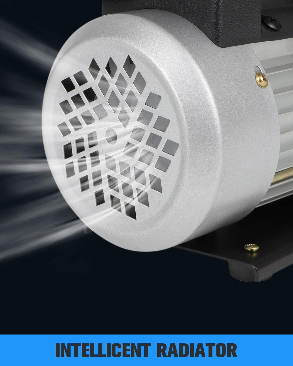 110V 5 CFM Vacuum Pump Rotary Vane 1/2HP for A/C HVAC Auto Repair R410a R134 with Oil Bottle