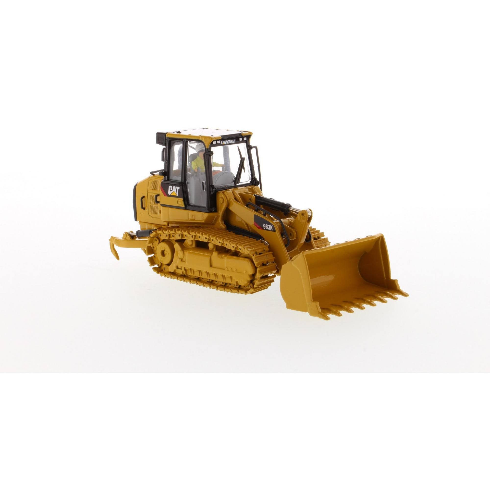 Cat Caterpillar 963K Track Loader with Operator High Line Series 1/50 Diecast Model by Diecast Masters