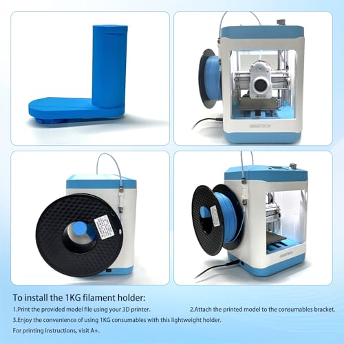 3D Printer for Kids and Beginners,Geeetech Mini 3D Printers with Auto Leveling,High Speed and Fully Open Source,Fully Assembled Direct Drive Extruder,for Home and School,Print Area 3.94×4.33×3.94 in