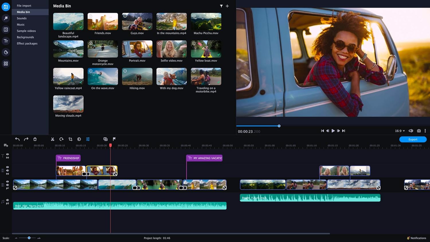 Movavi Video Editor Plus 2021 Personal license (Activation Key Card) Pack of 2