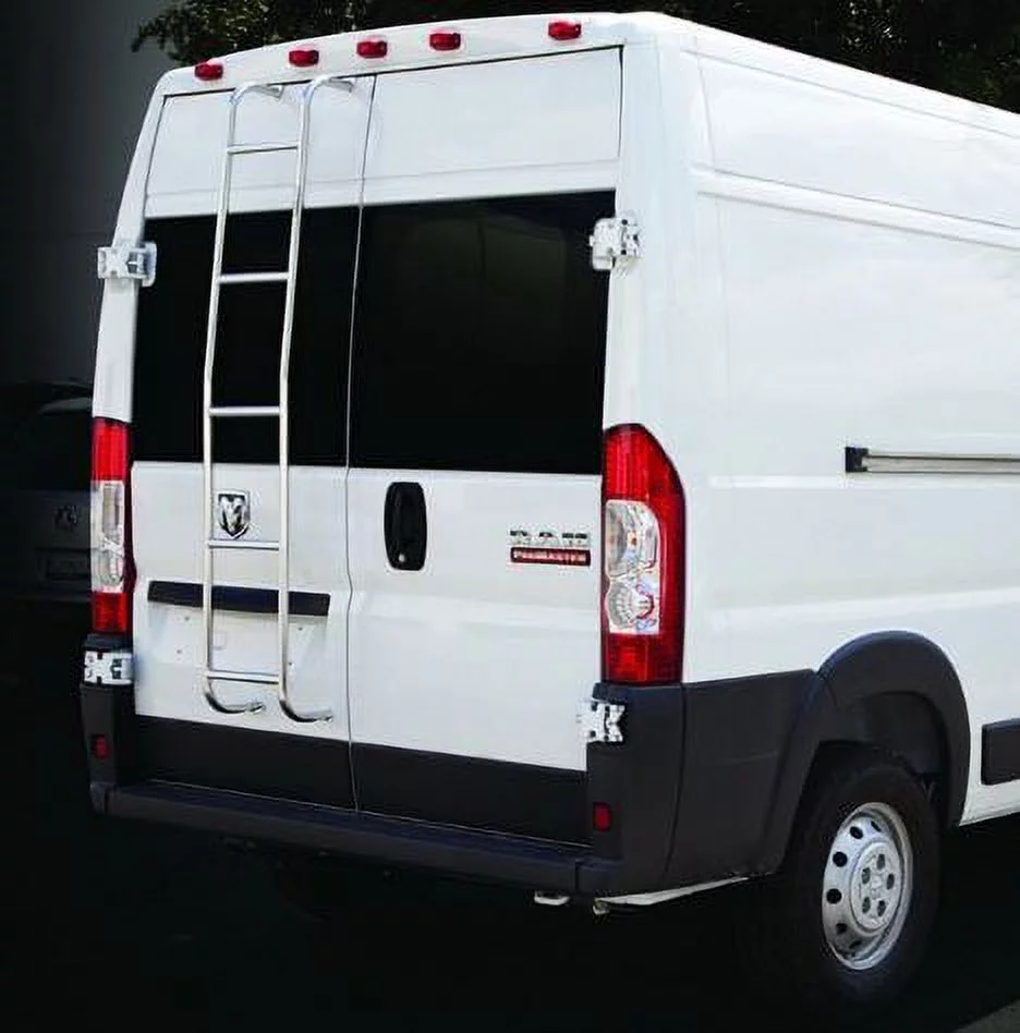 Surco Stainless Steel Van Ladder Fits Promaster - High Roof - Curated Treasures Market