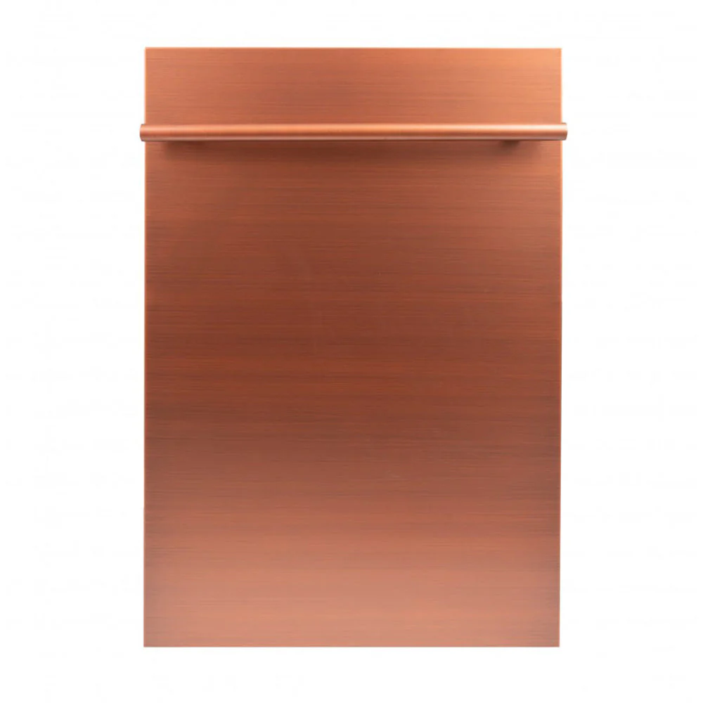 ZLINE 18 in. Top Control Dishwasher in Copper with Stainless Steel Tub, DW-C-18